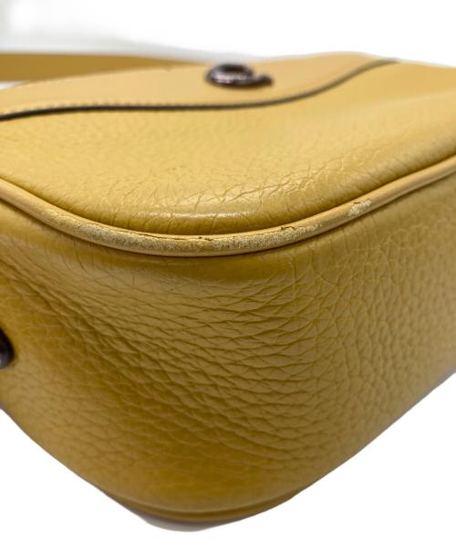 COACH（コーチ）COACH (コーチ) カメラバッグ イエローの古着・服飾アイテム