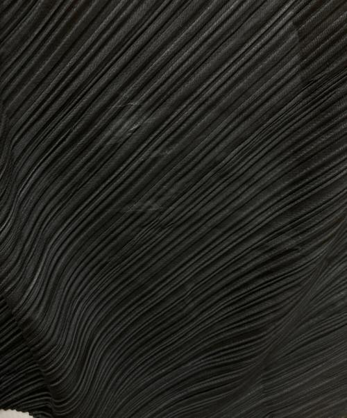 PLEATS PLEASE（プリーツプリーズ）PLEATS PLEASE (プリーツプリーズ) 19SSプリーツ変形ワンピース　ミッドレングス プリーツ ドレス ブラック サイズ:SIZE 3の古着・服飾アイテム