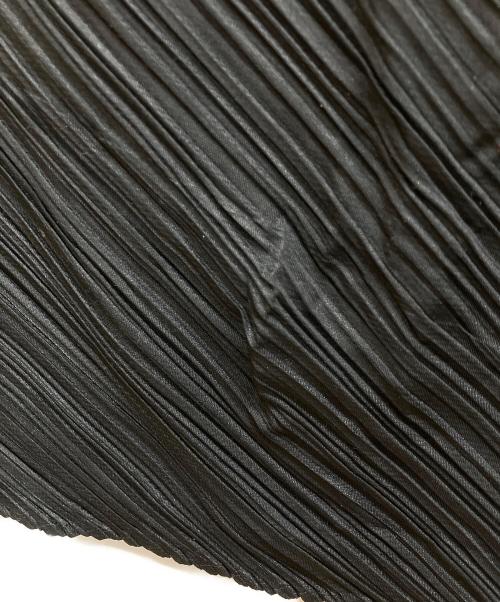 PLEATS PLEASE（プリーツプリーズ）PLEATS PLEASE (プリーツプリーズ) 19SSプリーツ変形ワンピース　ミッドレングス プリーツ ドレス ブラック サイズ:SIZE 3の古着・服飾アイテム