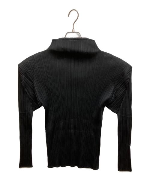 PLEATS PLEASE（プリーツプリーズ）PLEATS PLEASE (プリーツプリーズ) プリーツカットソー ブラック サイズ:3の古着・服飾アイテム