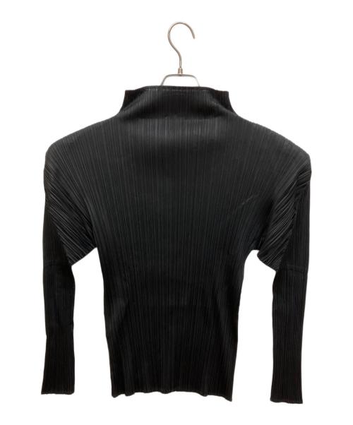 PLEATS PLEASE（プリーツプリーズ）PLEATS PLEASE (プリーツプリーズ) プリーツカットソー ブラック サイズ:3の古着・服飾アイテム