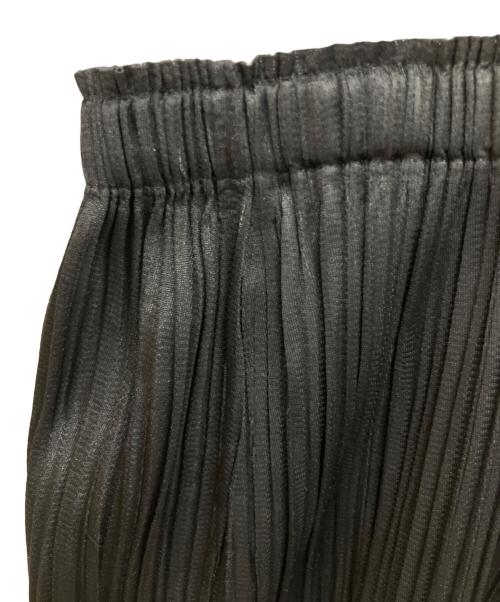 PLEATS PLEASE（プリーツプリーズ）PLEATS PLEASE (プリーツプリーズ) 幾何柄プリーツボリュームスカート ブラック サイズ:5の古着・服飾アイテム