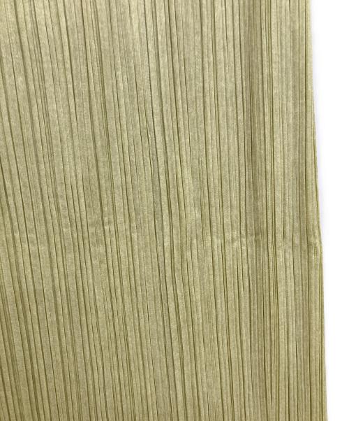 PLEATS PLEASE（プリーツプリーズ）PLEATS PLEASE (プリーツプリーズ) プリーツスカート ライム サイズ:SIZE3の古着・服飾アイテム