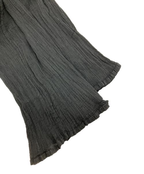 me ISSEY MIYAKE（ミーイッセイ ミヤケ）me ISSEY MIYAKE (ミーイッセイ ミヤケ) シアーパンツ ブラック サイズ:下記参照の古着・服飾アイテム