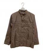PLEATS PLEASEプリーツプリーズ）の古着「パデッドジャケット」｜ブラウン