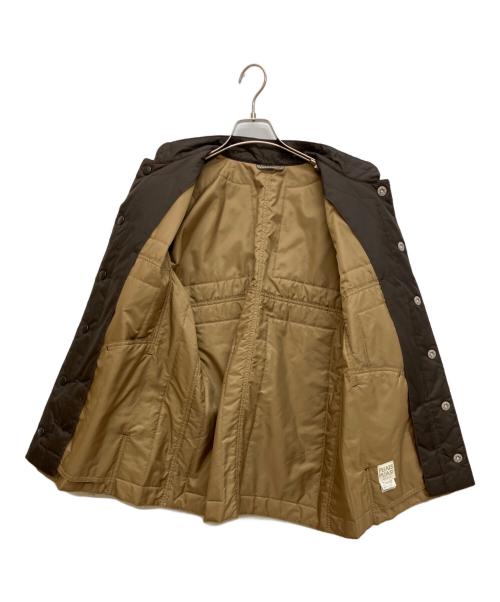 PLEATS PLEASE（プリーツプリーズ）PLEATS PLEASE (プリーツプリーズ) パデッドジャケット ブラウン サイズ:SIZE4の古着・服飾アイテム