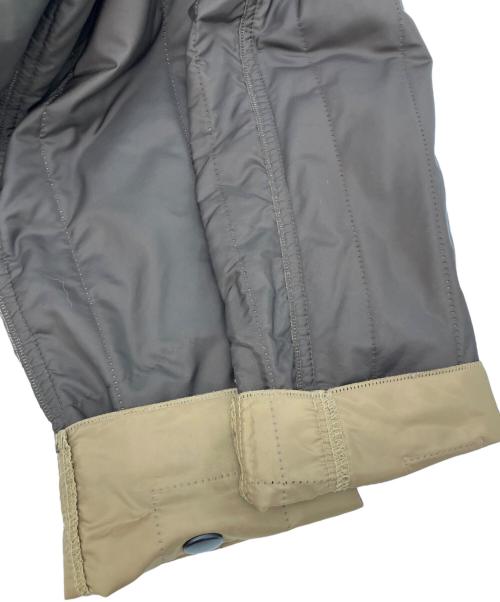 PLEATS PLEASE（プリーツプリーズ）PLEATS PLEASE (プリーツプリーズ) パデッドジャケット ブラウン サイズ:SIZE4の古着・服飾アイテム