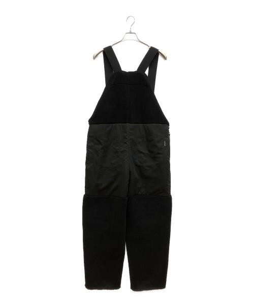 WILD THINGS（ワイルドシングス）WILD THINGS (ワイルドシングス) 別注ミリタリーボアフリースオーバーオール ブラック サイズ:Mの古着・服飾アイテム