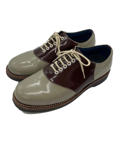 REGAL（リーガル）REGAL (リーガル) バイカラーレースアップシューズ ブラウン サイズ:25cmの古着・服飾アイテム