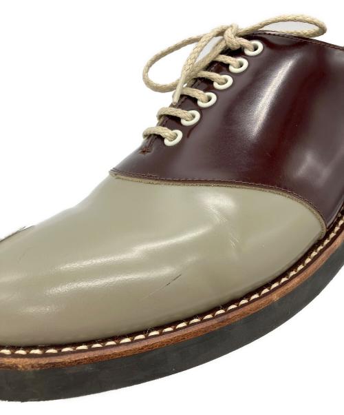 REGAL（リーガル）REGAL (リーガル) バイカラーレースアップシューズ ブラウン サイズ:25cmの古着・服飾アイテム