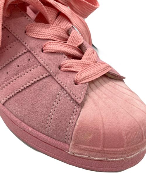 adidas（アディダス）adidas (アディダス) SUPERSTAR W スーパースター ピンク サイズ:24.5cmの古着・服飾アイテム