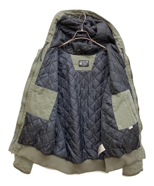 CarHartt（カーハート）CarHartt (カーハート) Loose Fit Washed Duck Insulated Active Jacket ダックアクティブジャケット カーキ サイズ:XLの古着・服飾アイテム