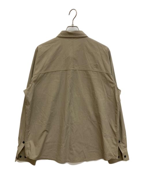 THE NORTH FACE（ザ ノース フェイス）THE NORTH FACE (ザ ノース フェイス) Firefly Canopy Shirt ファイヤーフライキャノピーシャツ　長袖シャツ ブラウン サイズ:XLの古着・服飾アイテム
