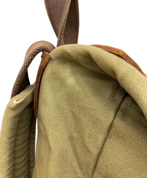 SEIL MARSCHALL（セイルマーシャル）SEIL MARSCHALL (セイルマーシャル) キャンバスフラップバックパック　WOODS MAN PACK　ウッズマンパック オリーブの古着・服飾アイテム