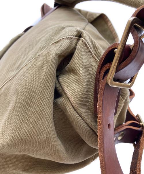 SEIL MARSCHALL（セイルマーシャル）SEIL MARSCHALL (セイルマーシャル) キャンバスフラップバックパック　WOODS MAN PACK　ウッズマンパック オリーブの古着・服飾アイテム