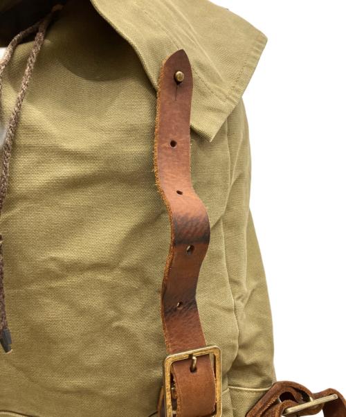 SEIL MARSCHALL（セイルマーシャル）SEIL MARSCHALL (セイルマーシャル) キャンバスフラップバックパック　WOODS MAN PACK　ウッズマンパック オリーブの古着・服飾アイテム