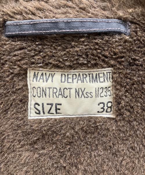 THE REAL McCOY'S（ザ・リアルマッコイズ）THE REAL McCOY'S (ザ・リアルマッコイズ) US.NAVY N-1デッキジャケット　ミリタリージャケット ブラック サイズ:38の古着・服飾アイテム