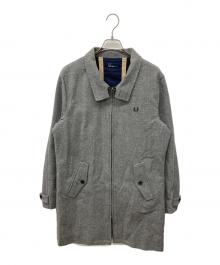FRED PERRY（フレッドペリー）の古着「Harrington Mac コート」｜グレー