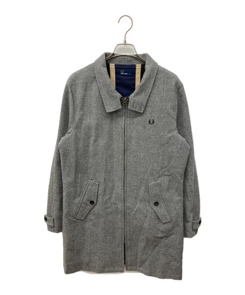 FRED PERRY（フレッドペリー）FRED PERRY (フレッドペリー) Harrington Mac コート グレー サイズ:Ｌの古着・服飾アイテム