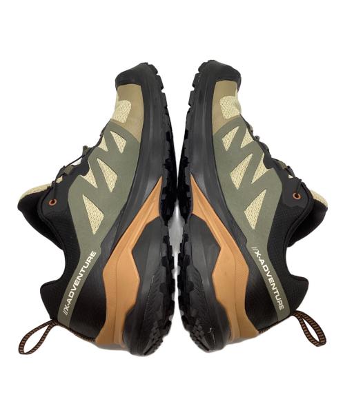 SALOMON（サロモン）SALOMON (サロモン) X-ADVENTURE GORE-TEX　ローカットスニーカー カーキ サイズ:27.5の古着・服飾アイテム