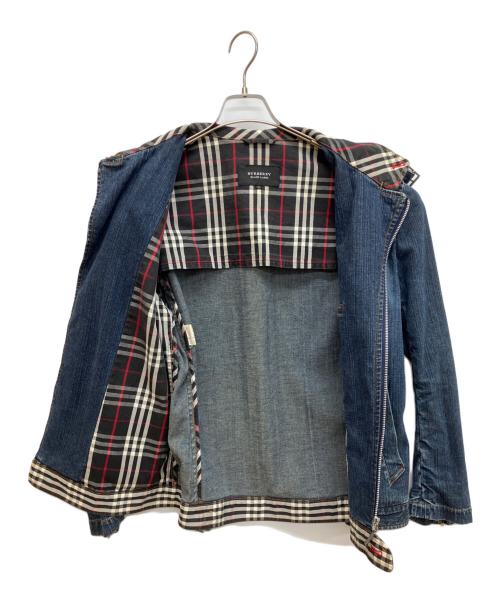 BURBERRY BLACK LABEL（バーバリーブラックレーベル）BURBERRY BLACK LABEL (バーバリーブラックレーベル) デニムジャケット　Gジャン インディゴ サイズ:Mの古着・服飾アイテム