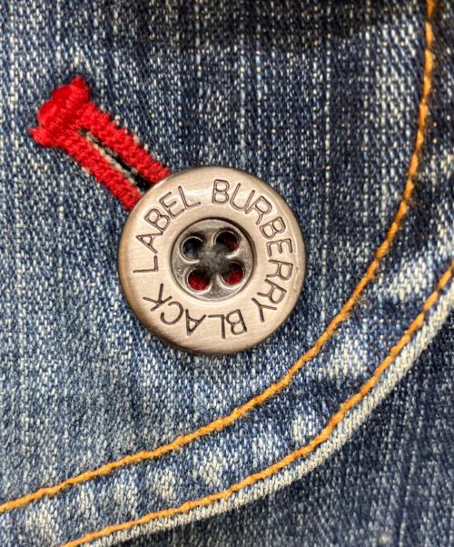 BURBERRY BLACK LABEL（バーバリーブラックレーベル）BURBERRY BLACK LABEL (バーバリーブラックレーベル) デニムジャケット　Gジャン インディゴ サイズ:Mの古着・服飾アイテム
