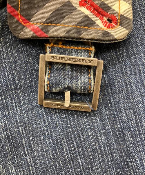 BURBERRY BLACK LABEL（バーバリーブラックレーベル）BURBERRY BLACK LABEL (バーバリーブラックレーベル) デニムジャケット　Gジャン インディゴ サイズ:Mの古着・服飾アイテム