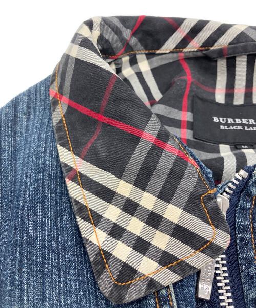 BURBERRY BLACK LABEL（バーバリーブラックレーベル）BURBERRY BLACK LABEL (バーバリーブラックレーベル) デニムジャケット　Gジャン インディゴ サイズ:Mの古着・服飾アイテム