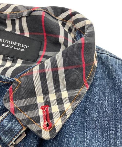 BURBERRY BLACK LABEL（バーバリーブラックレーベル）BURBERRY BLACK LABEL (バーバリーブラックレーベル) デニムジャケット　Gジャン インディゴ サイズ:Mの古着・服飾アイテム
