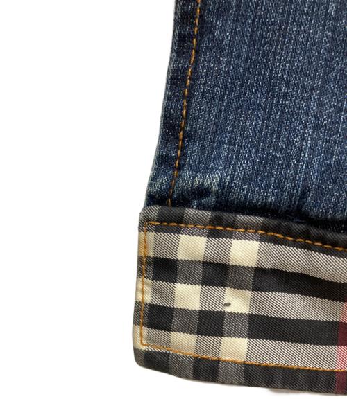 BURBERRY BLACK LABEL（バーバリーブラックレーベル）BURBERRY BLACK LABEL (バーバリーブラックレーベル) デニムジャケット　Gジャン インディゴ サイズ:Mの古着・服飾アイテム