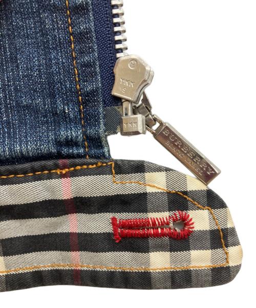 BURBERRY BLACK LABEL（バーバリーブラックレーベル）BURBERRY BLACK LABEL (バーバリーブラックレーベル) デニムジャケット　Gジャン インディゴ サイズ:Mの古着・服飾アイテム