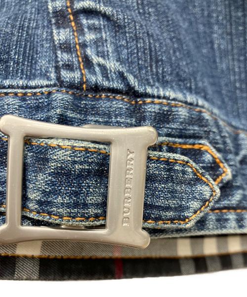 BURBERRY BLACK LABEL（バーバリーブラックレーベル）BURBERRY BLACK LABEL (バーバリーブラックレーベル) デニムジャケット　Gジャン インディゴ サイズ:Mの古着・服飾アイテム