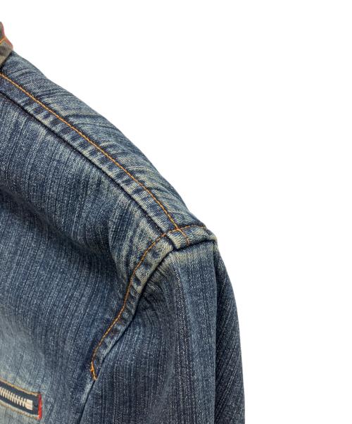 BURBERRY BLACK LABEL（バーバリーブラックレーベル）BURBERRY BLACK LABEL (バーバリーブラックレーベル) デニムジャケット　Gジャン インディゴ サイズ:Mの古着・服飾アイテム