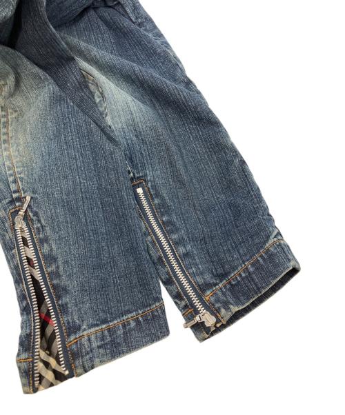 BURBERRY BLACK LABEL（バーバリーブラックレーベル）BURBERRY BLACK LABEL (バーバリーブラックレーベル) デニムジャケット　Gジャン インディゴ サイズ:Mの古着・服飾アイテム