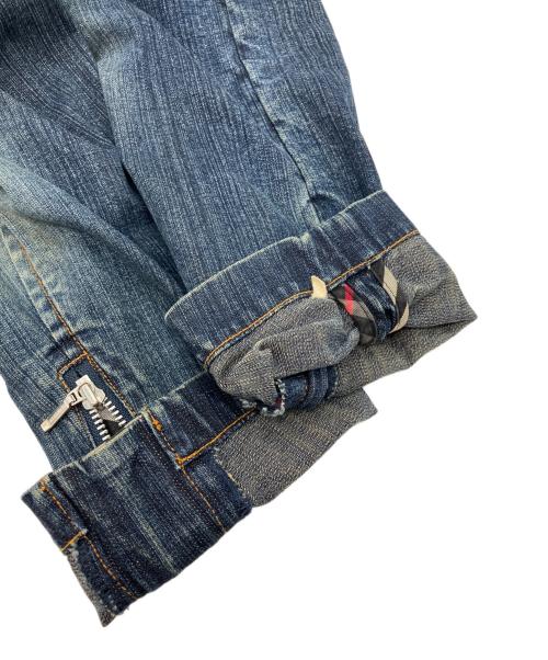 BURBERRY BLACK LABEL（バーバリーブラックレーベル）BURBERRY BLACK LABEL (バーバリーブラックレーベル) デニムジャケット　Gジャン インディゴ サイズ:Mの古着・服飾アイテム
