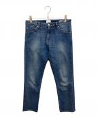 PT05×TOMORROW LANDピーティーゼロチンクエ×トゥモローランド）の古着「スリムフィットデニムパンツ」｜インディゴ