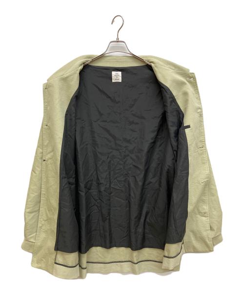 soe ready to wear（ソーイレディトゥウェア）soe ready to wear (ソーイレディトゥウェア) Moleskin Car Coat ジャケット グリーン サイズ:2の古着・服飾アイテム