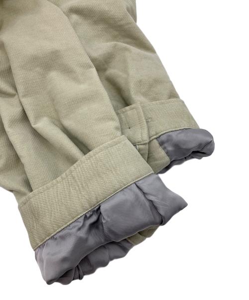 soe ready to wear（ソーイレディトゥウェア）soe ready to wear (ソーイレディトゥウェア) Moleskin Car Coat ジャケット グリーン サイズ:2の古着・服飾アイテム