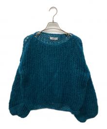 Maiami basic（マイアミベーシック）の古着「MOHAIR SWEATER」｜グリーン