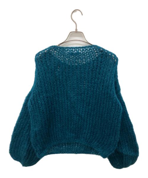 Maiami basic（マイアミベーシック）Maiami basic (マイアミベーシック) MOHAIR SWEATER グリーン サイズ:FREEの古着・服飾アイテム
