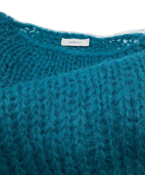 Maiami basic（マイアミベーシック）Maiami basic (マイアミベーシック) MOHAIR SWEATER グリーン サイズ:FREEの古着・服飾アイテム