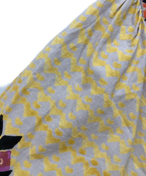 freada（フリーダ）freada (フリーダ) インド菱形グラデーションプリントワンピース パープル サイズ:one sizeの古着・服飾アイテム