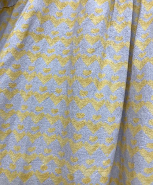 freada（フリーダ）freada (フリーダ) インド菱形グラデーションプリントワンピース パープル サイズ:one sizeの古着・服飾アイテム