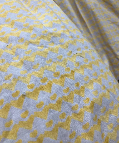 freada（フリーダ）freada (フリーダ) インド菱形グラデーションプリントワンピース パープル サイズ:one sizeの古着・服飾アイテム