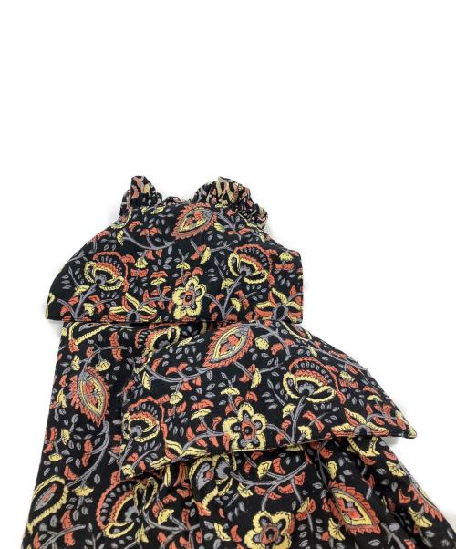 freada（フリーダ）freada (フリーダ) 総柄ワンピース ブラック サイズ:Fの古着・服飾アイテム
