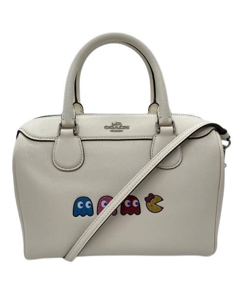 COACH（コーチ）COACH (コーチ) パックマン ミクロ ベネット サッチェル ホワイトの古着・服飾アイテム
