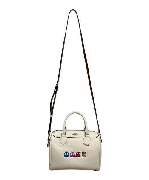 COACH（コーチ）COACH (コーチ) パックマン ミクロ ベネット サッチェル ホワイトの古着・服飾アイテム