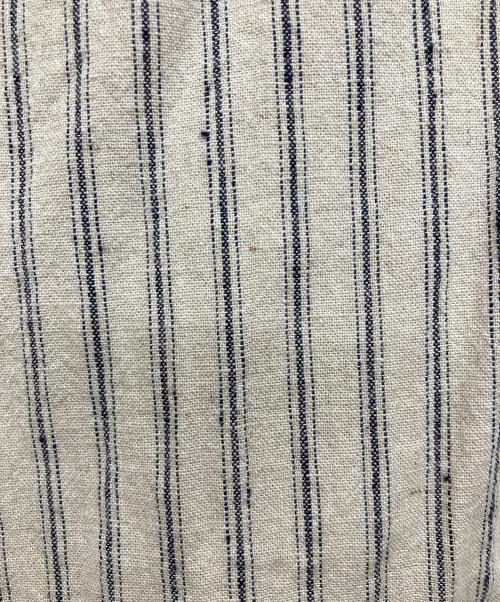 s'yte（サイト）s'yte (サイト) Linen/Cotton Butcher Stripe Hakama Balloon Pants　ワイドハカマバルーンパンツ アイボリー サイズ:SIZE 3の古着・服飾アイテム