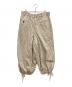 s'yte (サイト) Linen/Cotton Butcher Stripe Hakama Balloon Pants　ワイドハカマバルーンパンツ アイボリー サイズ:SIZE 3：15000円