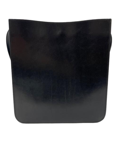 SLOW（スロウ）SLOW (スロウ) bonoスクエアショルダーバッグ ブラックの古着・服飾アイテム